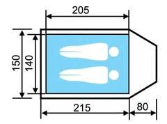 Палатка Campus Beziers 2 в Нижнем Новгороде [2]